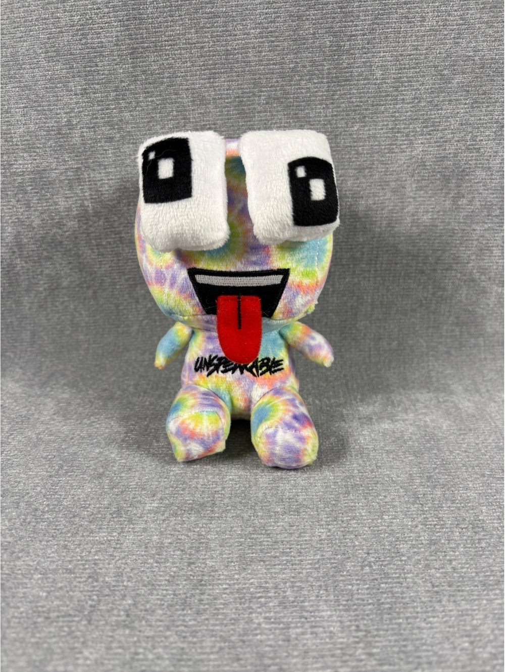 Official Unspeakable 6" Mini Mystery Plush Series 1 Tie Dye Frog Bonkers Toys